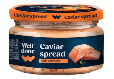 Smēriņš ar laša garšu WELL DONE 160g