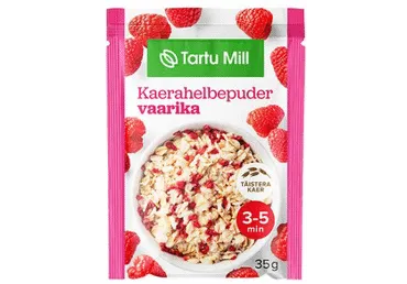 Kaerahelbepuder vaarika TARTU MILL 35g
