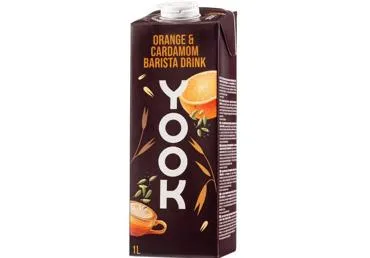 Auzu dzēriens YOOK ar apelsīnu un kardamonu 1L
