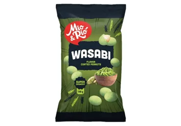 Zemesrieksti ar wasabi garšu MIO&RIO 190g