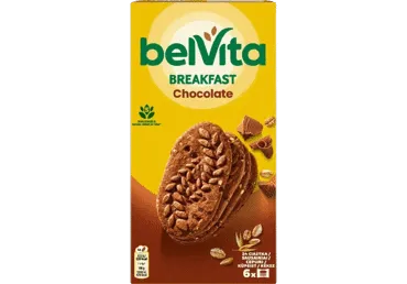Kakaoküpsised šokolaaditükk.BELVITA6x50g