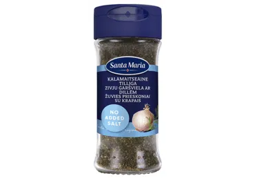 Garšviela zivīm SANTA MARIA ar dillēm bez sāls 23g
