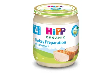 Kalkunilihapüree BIO 4+, HIPP, 125 g
