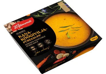 Kana-köögivilja püreesupp MAMMA, 300g