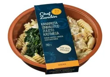 Kanapasta juustu kastm. CHEF LUNDEN 310g