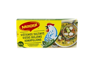 Buljons vistas, ar dillēm un pētersīļiem 12x10g, Maggi