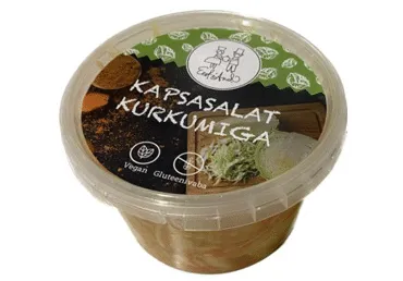 Kapsasalat kurkumiga, 450g