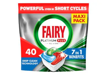 Kapslid FAIRY Platinum+ Lemon 40tk
