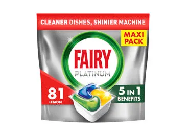 Kapslid FAIRY Platinum Lemon 81tk