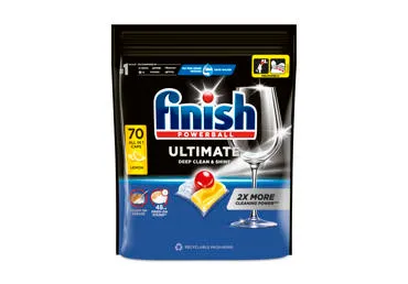 Kapslid FINISH Ultimate Lemon 70tk