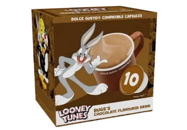 Kapslid LOONEY TUNES šokolaad 10x13g