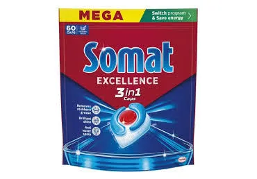 Kapslid SOMAT Excellence 3in1 60tk