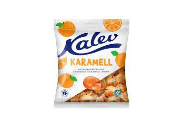 Karamell,apelsinimaitseline KALEV 120g