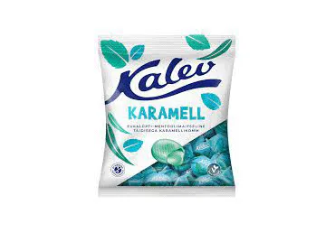 Karamell,eukalüpti-mentoolim. KALEV 120g