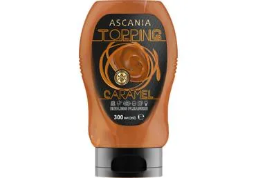 Karamellimaitseline toping ASCANIA 390g
