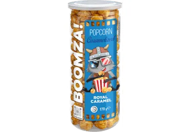 Popkorns BOOMZA Royal Caramel 170g