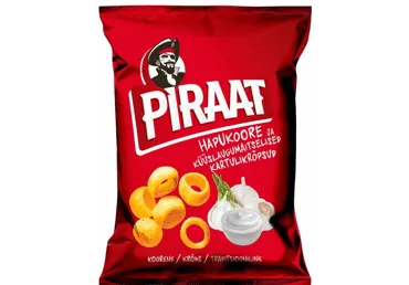 Kar.krõpsud hapuk.küüsl.maits.PIRAAT150g