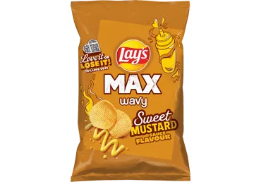 Kar.krõpsud Sweet Mustard Wavy LAY'S120g