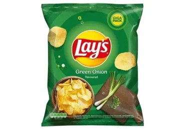 Kartupeļu čipsi LAY'S ar zaļo lociņu garšu 250g
