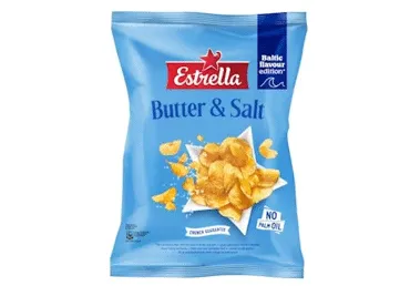 Čipsi ESTRELLA ar sviestu un sāli 170g