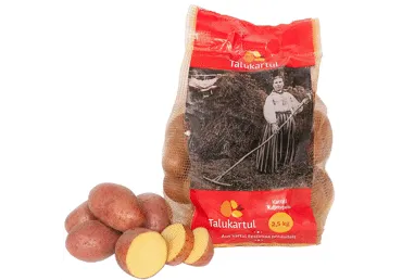 Kartul pestud punane Talukartul, 2.5kg
