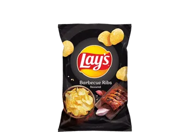 Kartupeļu čipsi LAY'S ar BBQ ribiņu garšu 130g