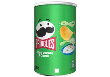 Kartulikrõpsud hapuk.-sibul.PRINGLES70g