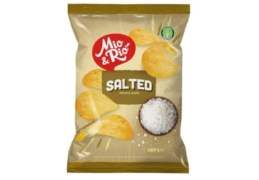 Kartupeļu čipsi MIO&RIO ar sāli 150g