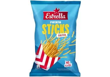 Kartulikrõpsud sool.Sticks ESTRELLA 70g