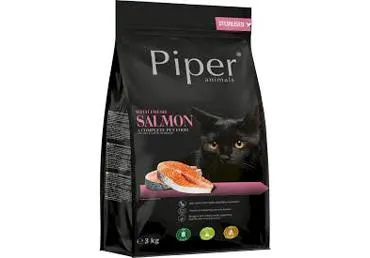 Kassi kuivtoit PIPER lõhega steril.3kg