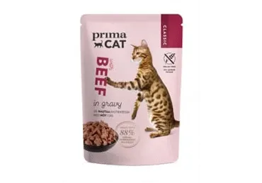 Kassieine PRIMACAT veiseliha kastmes 85g