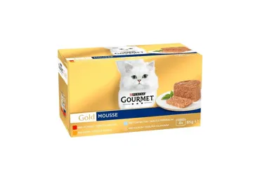 Kassikonserv GOURMET GOLD pasteet.4x85g