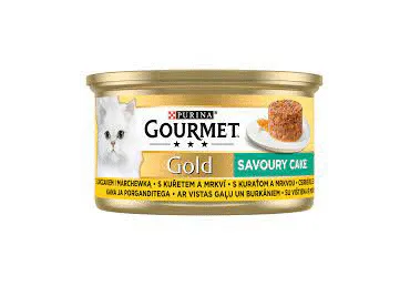 Kassikons.kana-porgandi GOURMET GOLD 85g