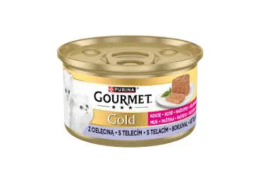 Kassipoeg.kons.GOURMET GOLD vasikal.85g