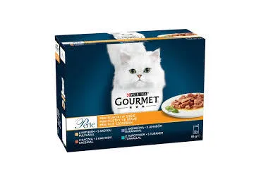 Konservu izlase kaķiem Perle GOURMET 12x85g