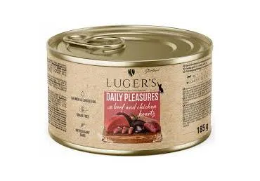 Kassisööt LUGER’S veiseliha-kanasüda185g