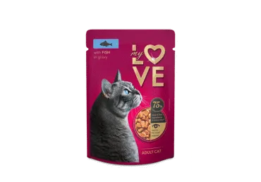 Kassisööt MY LOVE kala 85g