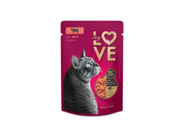 Kassisööt MY LOVE veiseliha 85g