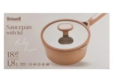 Kastmepott kaanega UNIWELL 18cm 1.8L