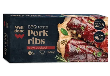 Kauaküp.searibid BBQ-mait.WELL DONE,600g