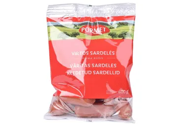 Vārītas sardeles PORMET 600g