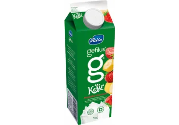 Keefir GEFILUS maasika-banaani, 1kg