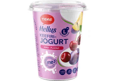 Keefirijogurt Hellus kirs.ploomiTERE380g