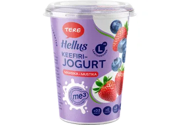 Keefirijogurt Hellus maas.-must.TERE380g