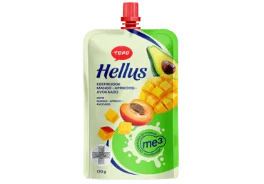 Keefirijook HELLUS mango-apr.-avok.,170g