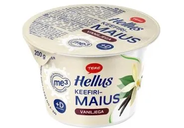 Keefirimaius vanilje, HELLUS, 200 g