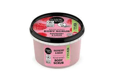 Kehakoorija ORGANIC SHOP Raspberry,250ml