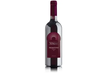 Vīns Red VISTOSO Primitivo 13,5% 0,75L