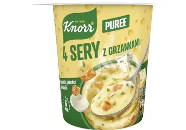 Kiirkartulipuder KNORR 4 juustu 50g
