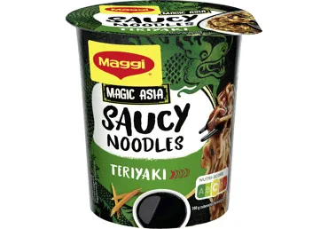 Ātri pagatavojami makaroni MAGGI Magic Asia ar teriyaki 75g